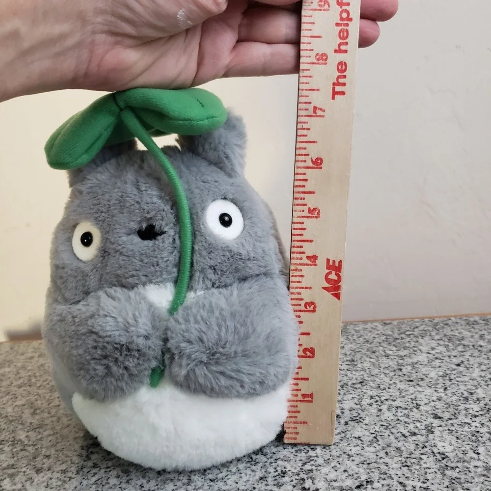 Sun Arrow Nakayoshi Big Totoro Leaf Holder. Studio Ghibli My Neighbor Totoro NEW - Picture 9 of 9